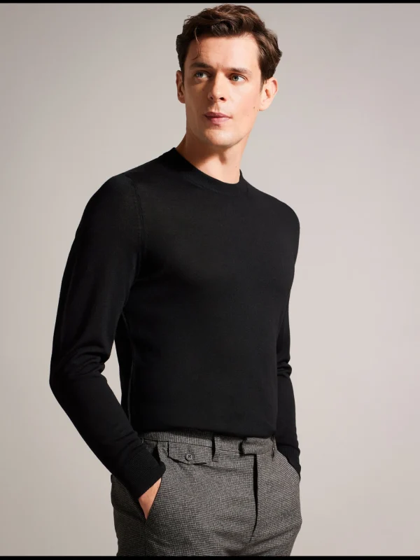 Carnby Pure Wool Crew Neck Sweater