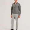 Dejo Long Sleeve Herringbone Full Zip