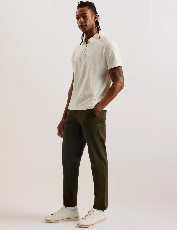 Haybrn Regular Fit Textured Chino Trouser