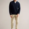 Haybrn Regular Fit Textured Chino Trouser