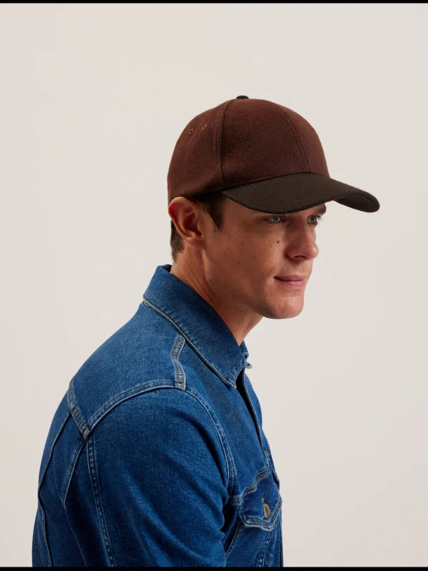 Lewiiss Wool Blend Baseball Cap