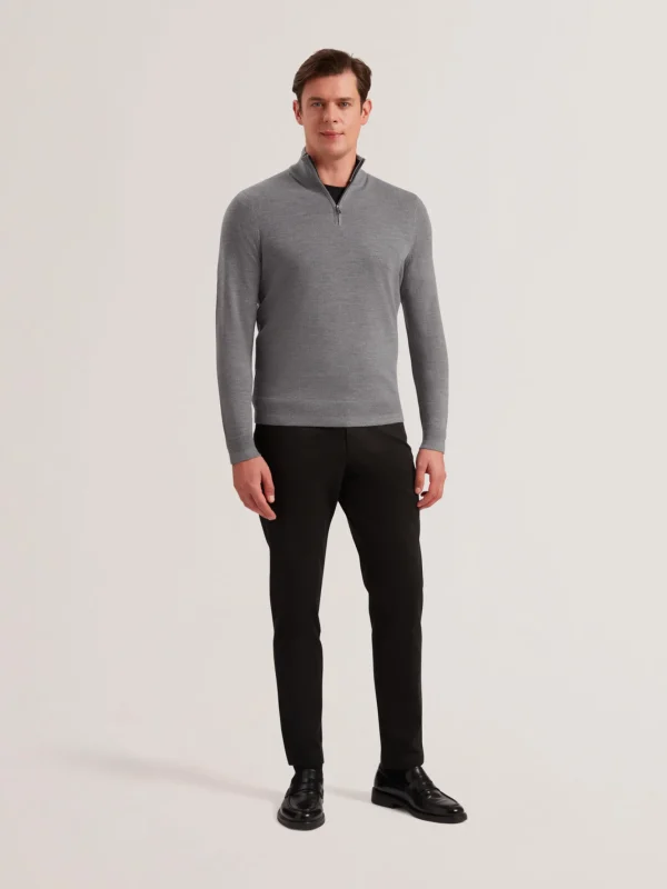 Limehas Long Sleeve Merino Core Quarter Zip