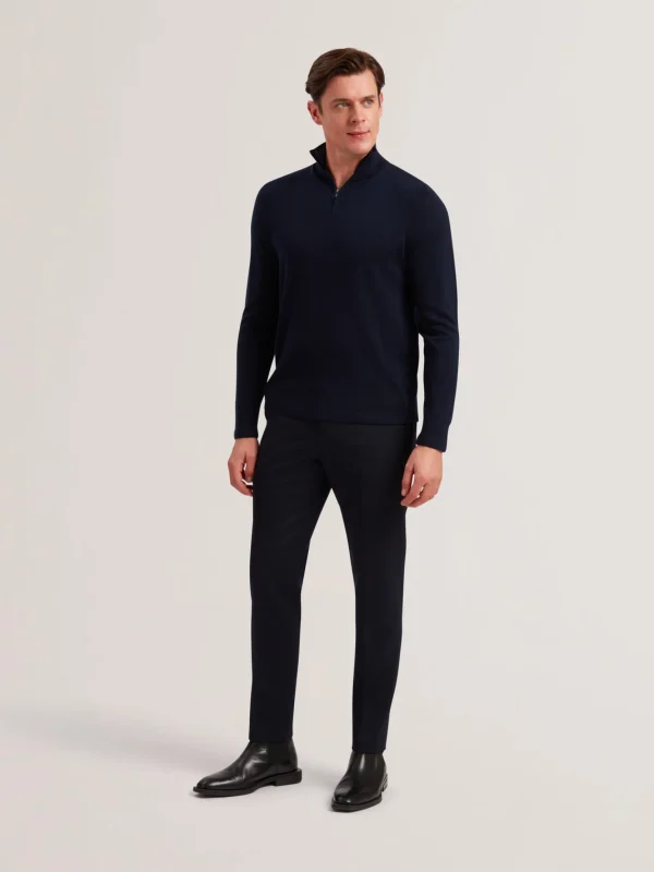 Limehas Long Sleeve Merino Core Quarter Zip