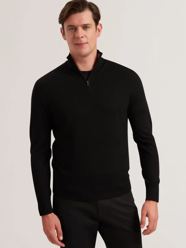 Limehas Long Sleeve Merino Core Quarter Zip