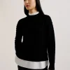 Lissiah Bobble Detail Shirt Hem Knitted Jumper