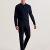 Morar T Knit Long Sleeve Polo Top