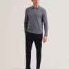 Morar T Knit Long Sleeve Polo Top