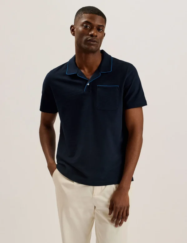 Paisel Short Sleeve Regular Open Collar Polo