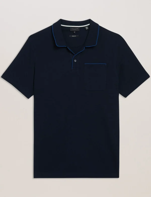 Paisel Short Sleeve Regular Open Collar Polo