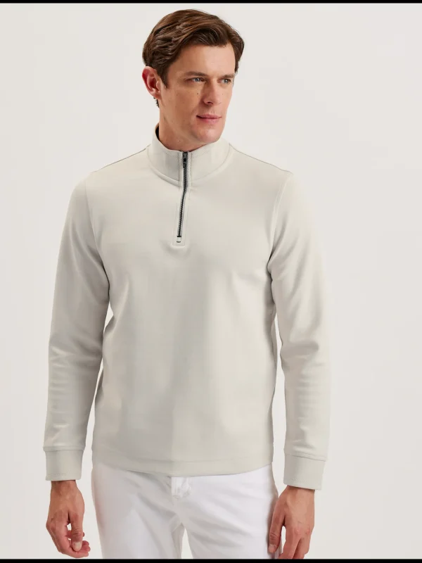 Pryor Half-Zip Funnel Neck Sweatshirt