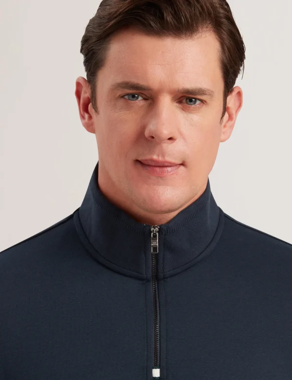 Pryor Half-Zip Funnel Neck Sweatshirt