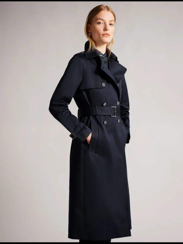 Robbii Lightweight Showerproof Belted Trench Coat