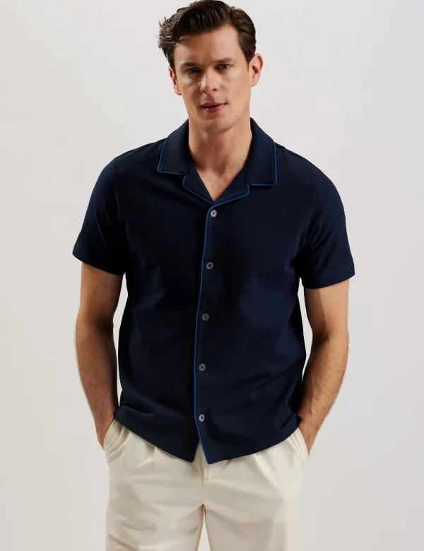 Selar Short Sleeve Regular Button Through Shirt