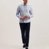 Walesby Sketched Floral Print Cotton Shirt