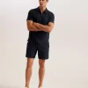 Zarkes Short Sleeve Regular Zip Polo